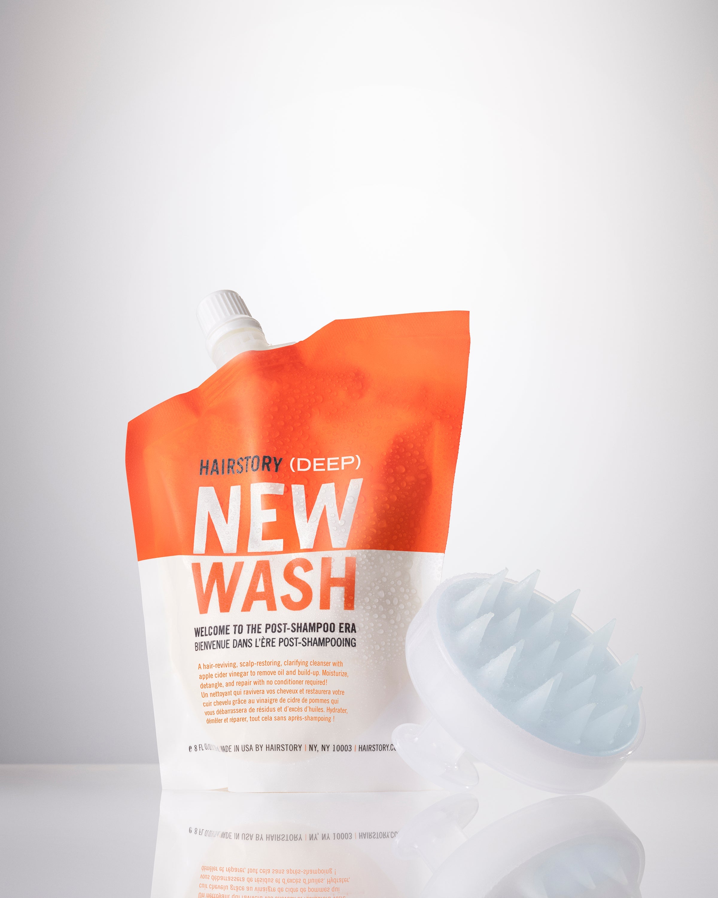 Hairstory | New Wash & Brush Kit: For Oily Hair