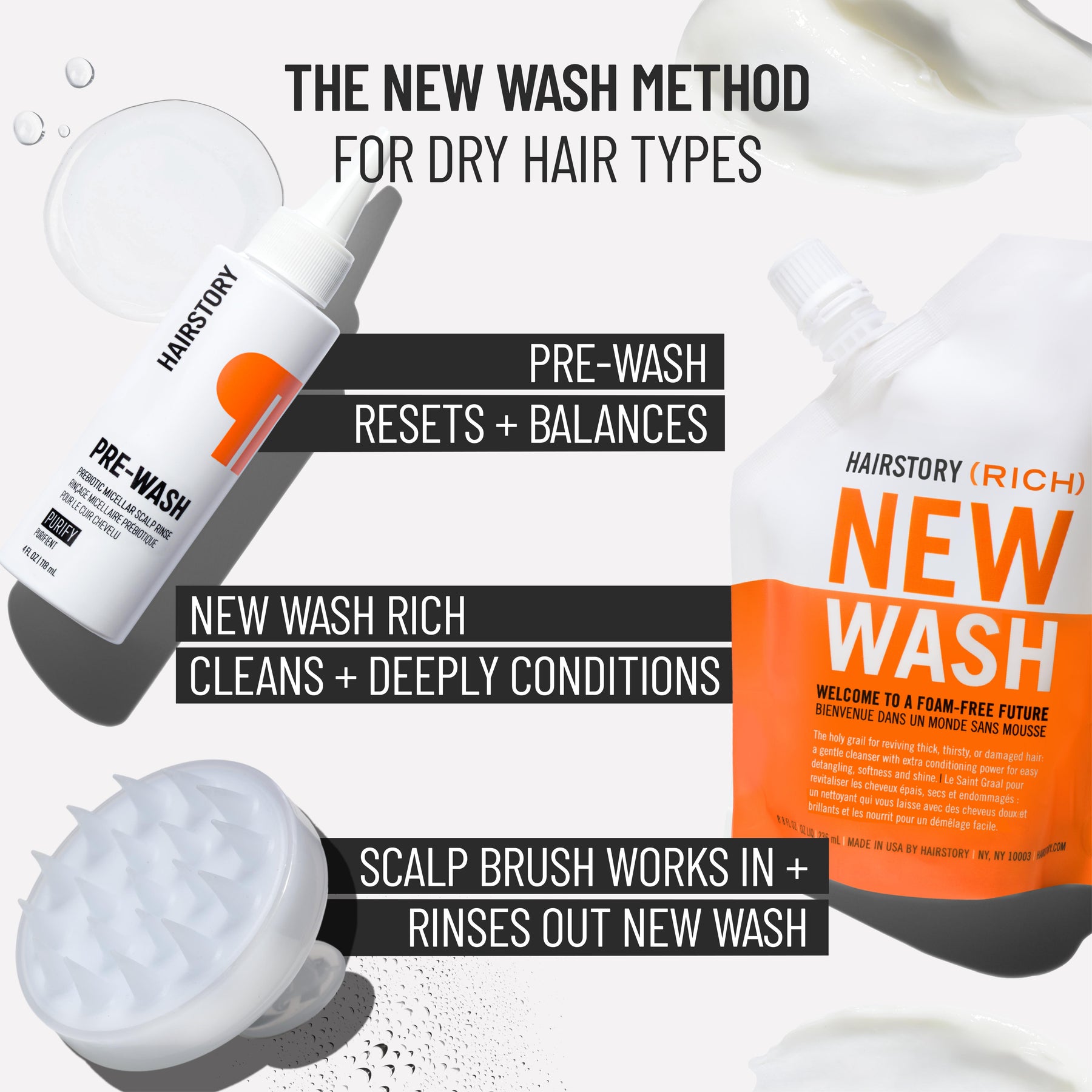 New Wash Method for Dry Hair